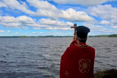 Ilomantsin järvenrannalla