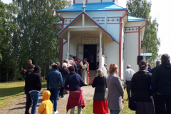 Juhlaan osallistui paljon väkeä