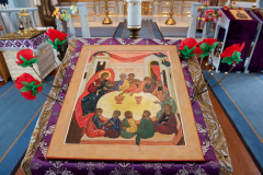 Suuri torstai, Ehtoollisen asettamisen liturgia, Viinijärvi