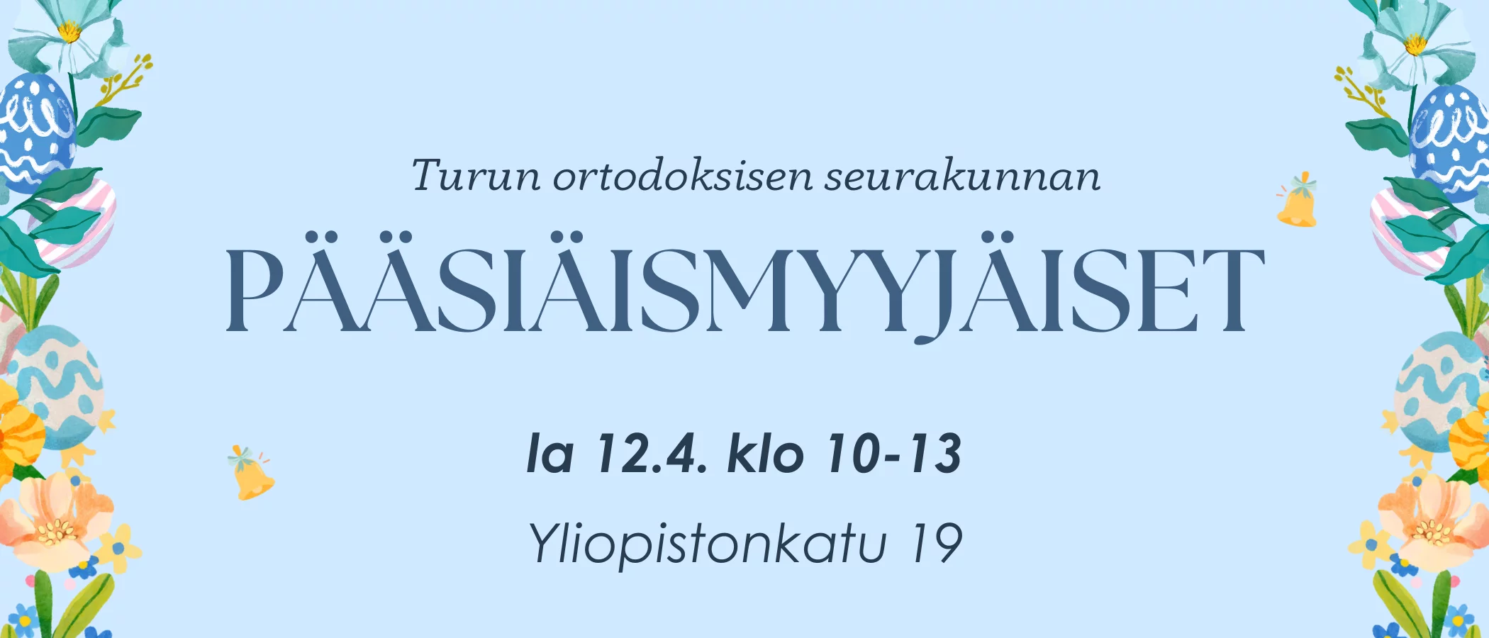 Pääsiäis myyjäiset (2100 x 900 px)