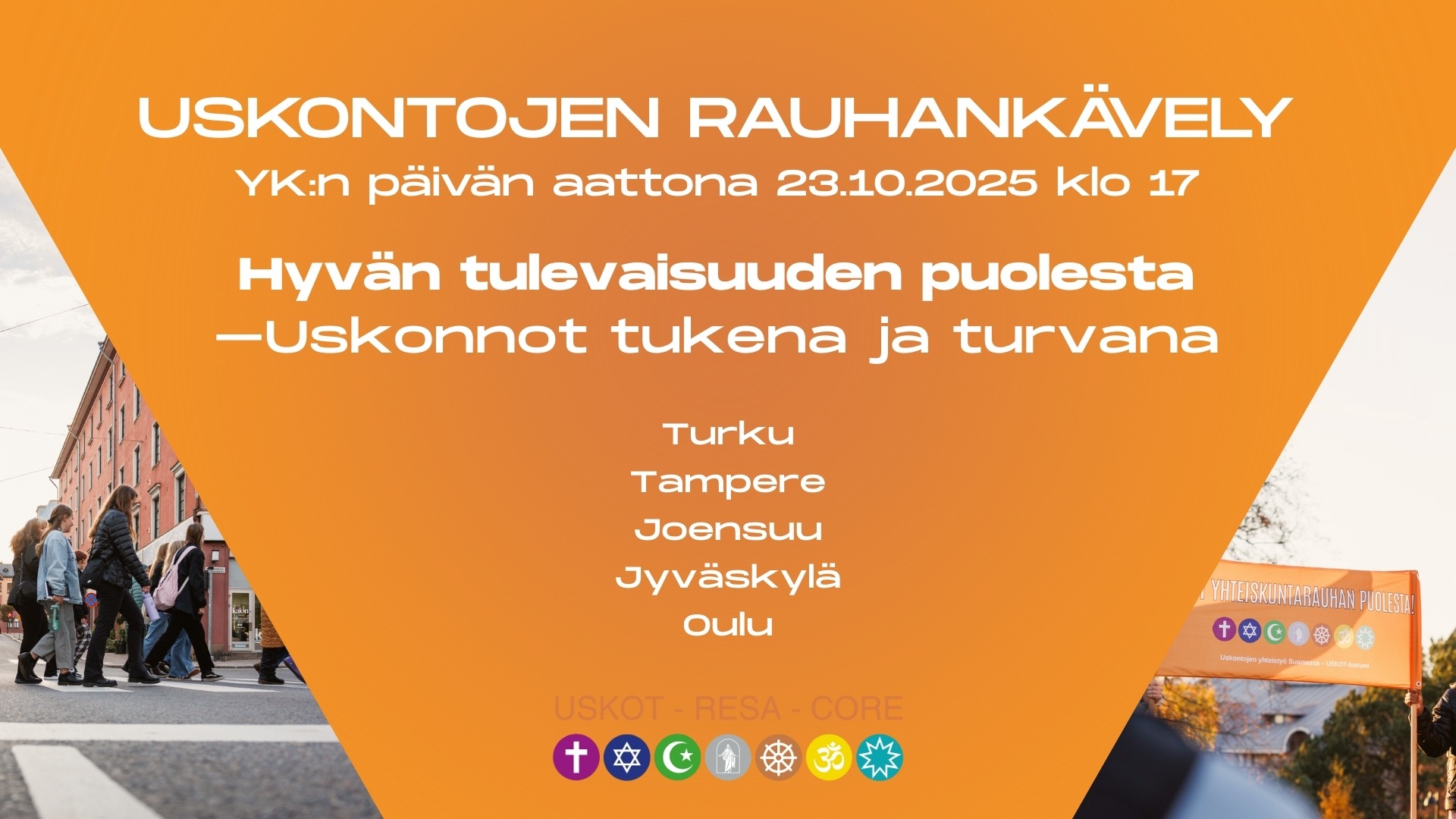 Uskontojen rauhankavelyt 2025 2