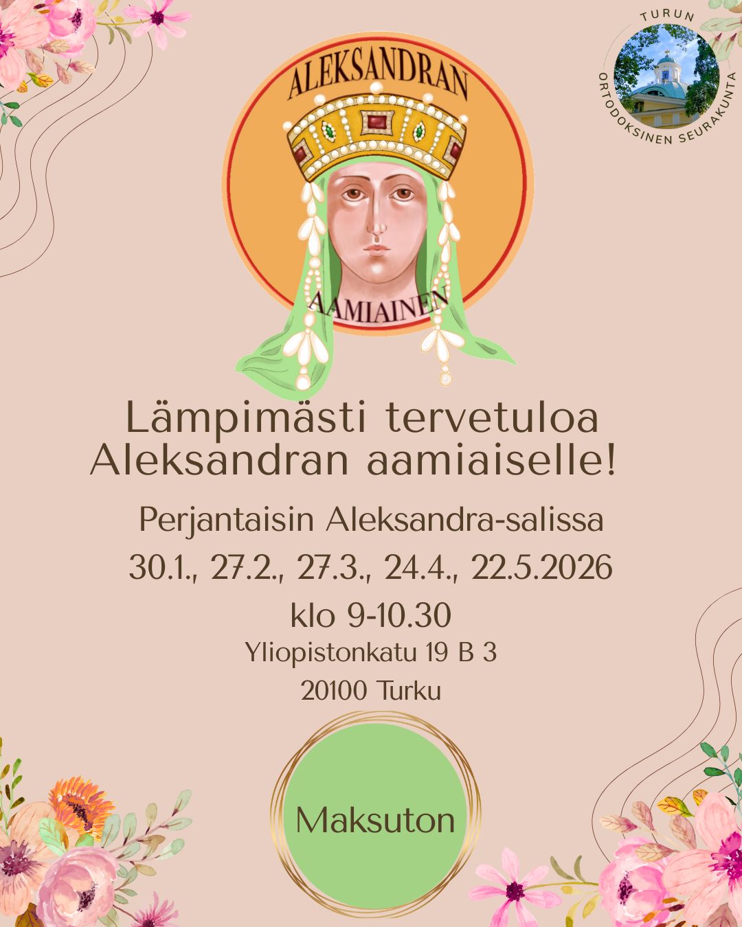 Aleksandran aamiainen