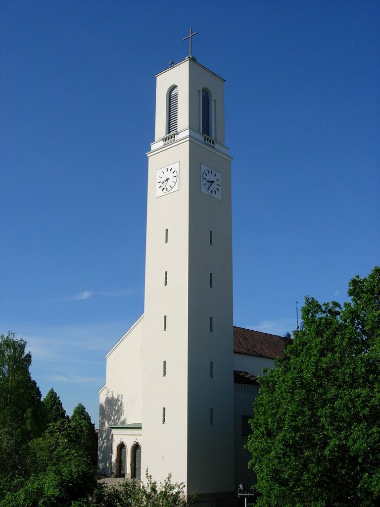 Martin kirkko, seen from north